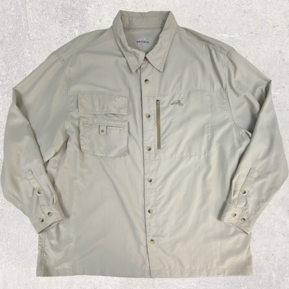 Fishing Jacket - Natural Gear Long Sleeve - 2XL